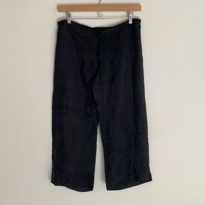 NWT Dosa Sheer Black Drawstring Pants!
